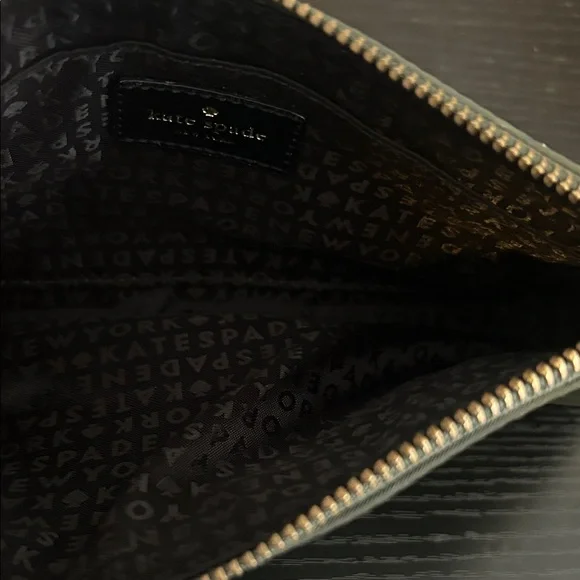 Kate Spade Dark Green Shoulder Bag with Chain Strap - Picture 3 of 5